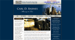 Desktop Screenshot of carldbarnes.com